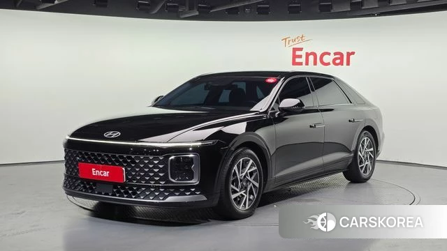 Hyundai Grandeur (GN7) 2023 Черный из Кореи