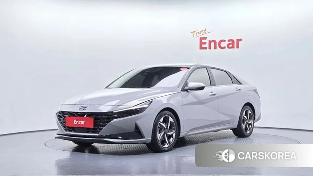 Hyundai Avante (CN7) 2020 Серебряный из Кореи