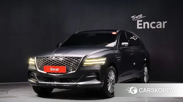 Genesis GV80 2022 Черный из Кореи