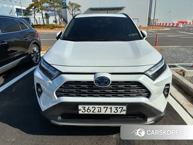 Toyota RAV4 5th Generation 2024 Белый из Кореи