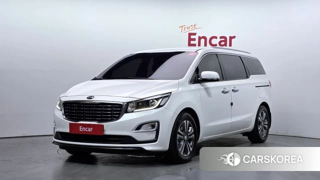 Kia The New Carnival 2019 Белый из Кореи
