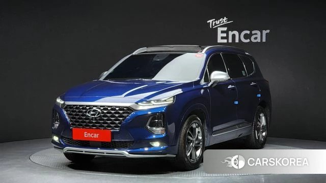 Hyundai Santa Fe TM 2019 Синий из Кореи
