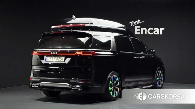 Kia Carnival 4th generation 2021 Черный из Кореи