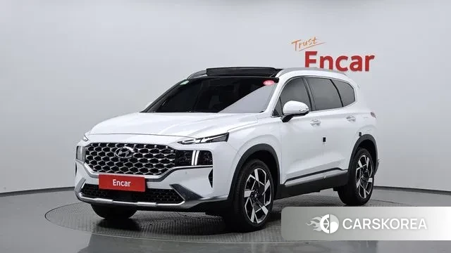 Hyundai The New Santa Fe 2021 Белый из Кореи