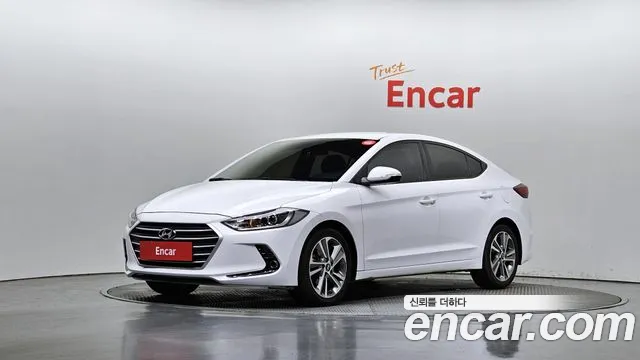 Hyundai Avante AD 2018 Белый из Кореи