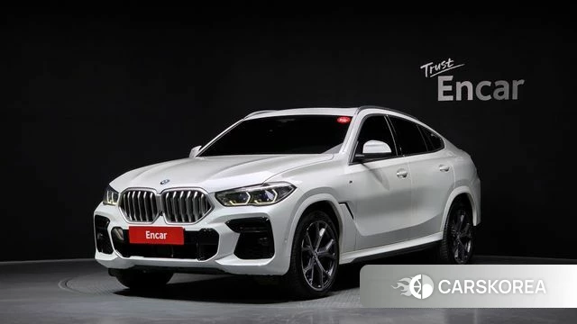 BMW X6 (G06) 2022 Белый из Кореи