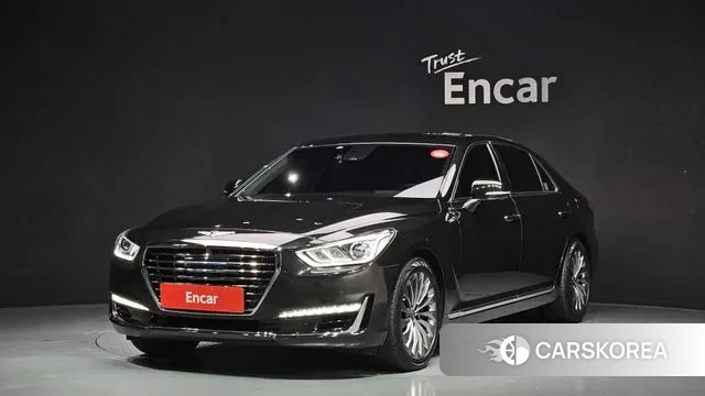 Genesis EQ900 2018 Черный из Кореи