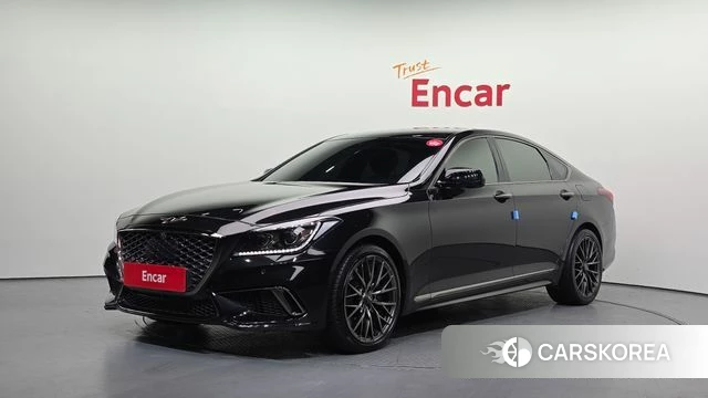 Genesis G80 2018 Черный из Кореи