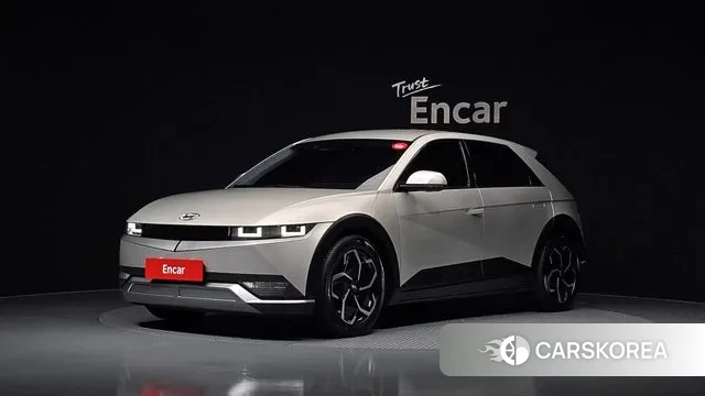 Hyundai Ionic 5 2021 Серебряный из Кореи