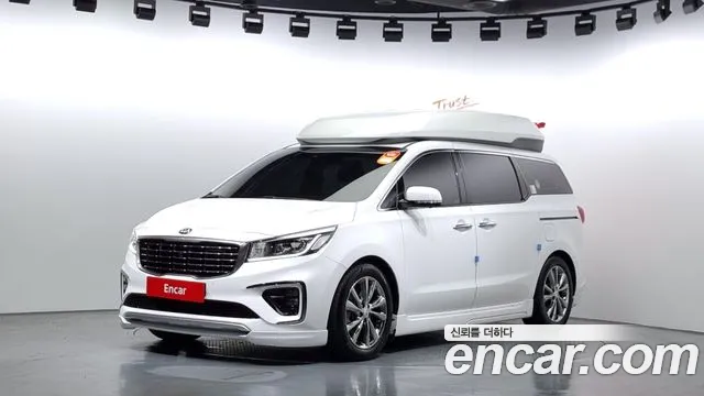 Kia The New Carnival 2018 Белый из Кореи