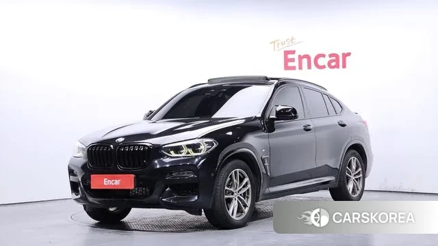 BMW X4 (G02) 2018 Черный из Кореи