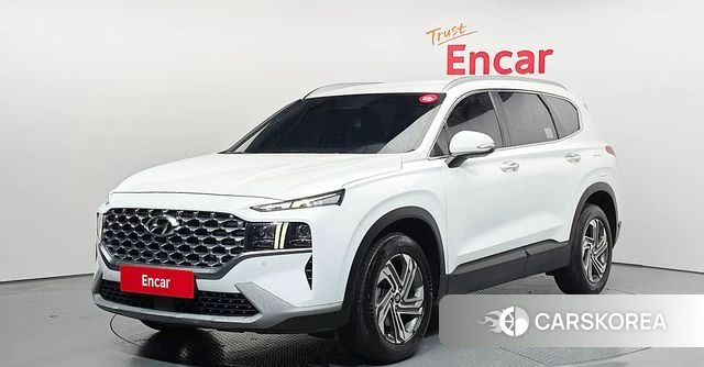 Hyundai The New Santa Fe 2021 Белый из Кореи
