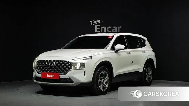 Hyundai The New Santa Fe 2022 Белый из Кореи