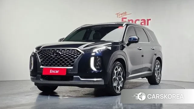 Hyundai Palisade 2021 Синий из Кореи
