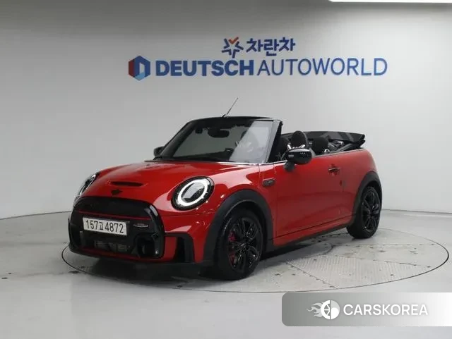 Mini Cooper S Convertible 2022 Красный из Кореи