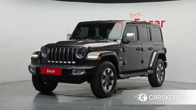 Jeep Wrangler (JL) 2021 Серый из Кореи
