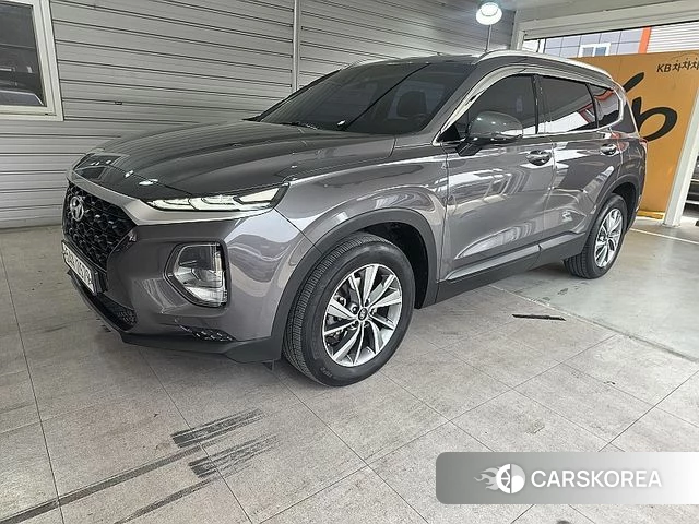 Hyundai Santa Fe TM 2018 Серый из Кореи