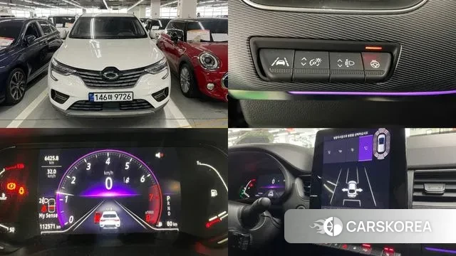 Renault Korea (Samsung) XM3 2022 Белый из Кореи