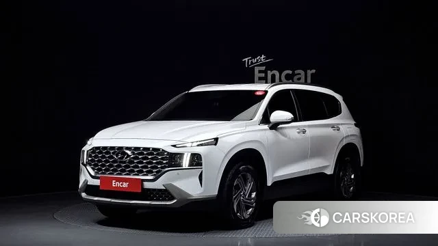 Hyundai The New Santa Fe 2021 Белый из Кореи
