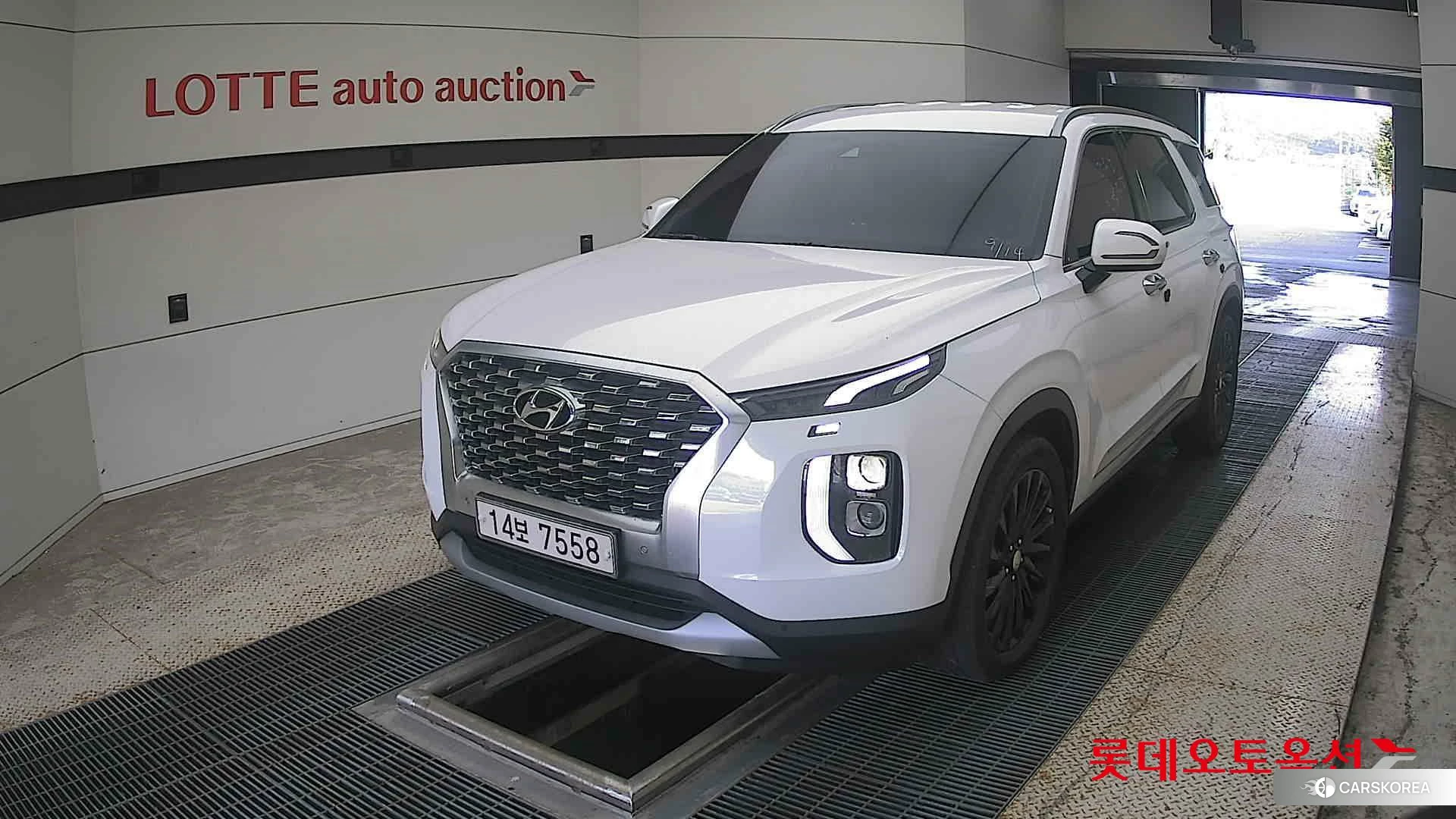 Hyundai Palisade 2019 Белый из Кореи