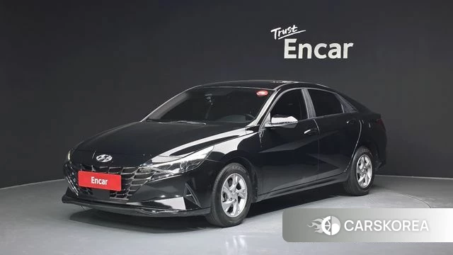 Hyundai Avante (CN7) 2020 Черный из Кореи