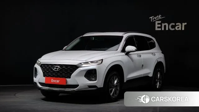 Hyundai Santa Fe TM 2018 Белый из Кореи