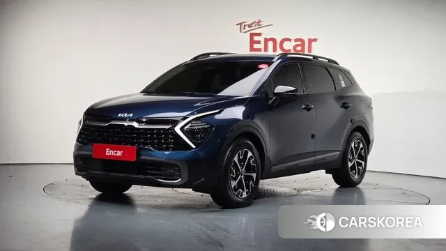 Kia Sportage 5th Generation Hybrid 2021 Синий из Кореи