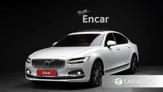 Volvo S90 2022 Белый из Кореи