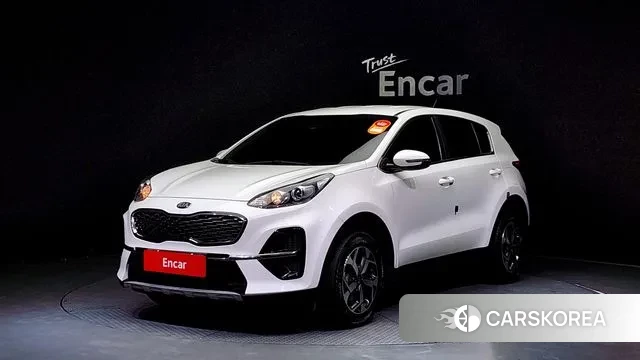 Kia Sportage The Bold 2021 Белый из Кореи
