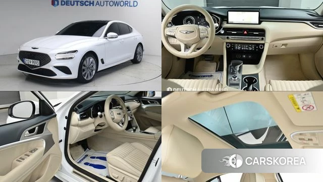 Genesis The New G70 2024 Белый из Кореи