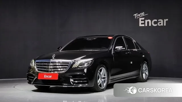 Mercedes-Benz S-Class W222 2020 Черный из Кореи