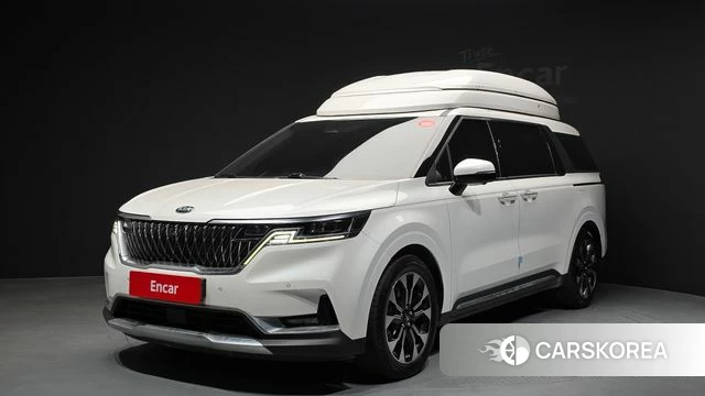 Kia Carnival 4th generation 2021 Белый из Кореи