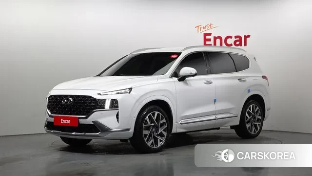 Hyundai The New Santa Fe 2020 Белый из Кореи