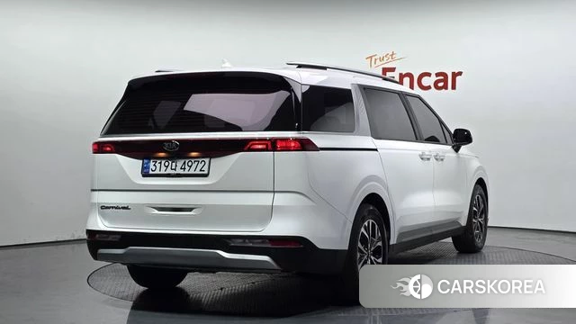 Kia Carnival 4th generation 2021 Белый из Кореи