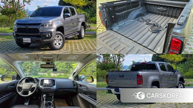 Chevrolet (GM Daewoo) Real New Colorado 2021 Серый из Кореи