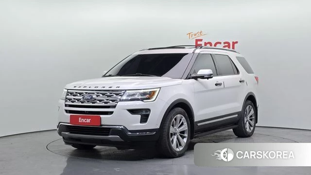 Ford Explorer 2018 Белый из Кореи