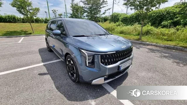 Kia The New Carnival 4th Generation 2024 Синий из Кореи