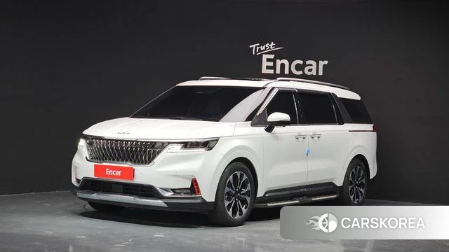 Kia Carnival 4th generation 2020 Белый из Кореи