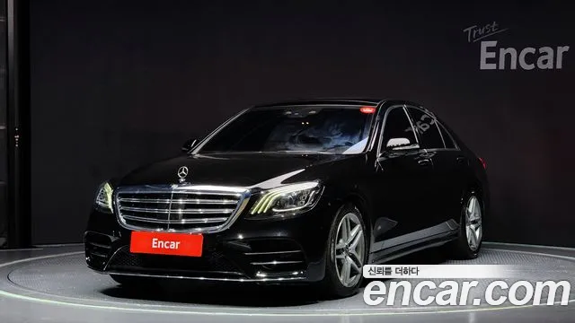 Mercedes-Benz S-Class W222 2020 Черный из Кореи