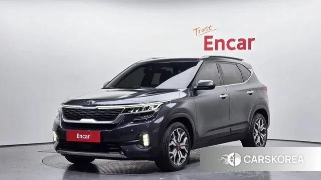 Kia Seltos 2020 Серый из Кореи