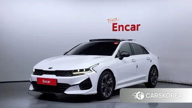 Kia K5 3rd generation 2020 Белый из Кореи