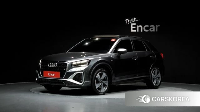 Audi Q2 2023 Серый из Кореи