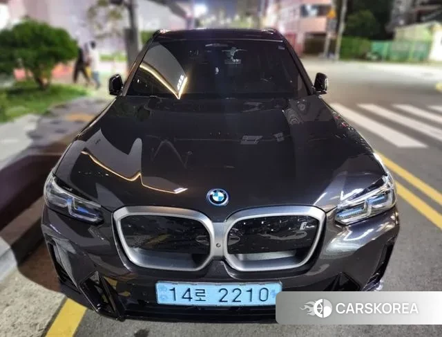 BMW iX3 2023 Серый из Кореи