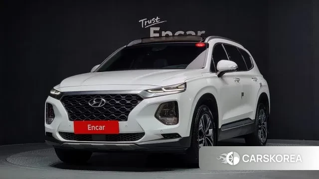 Hyundai Santa Fe TM 2019 Белый из Кореи