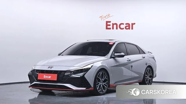 Hyundai Avante (CN7) 2022 Серый из Кореи