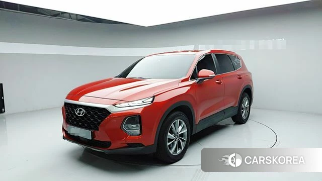 Hyundai Santa Fe TM 2018 Оранжевый из Кореи