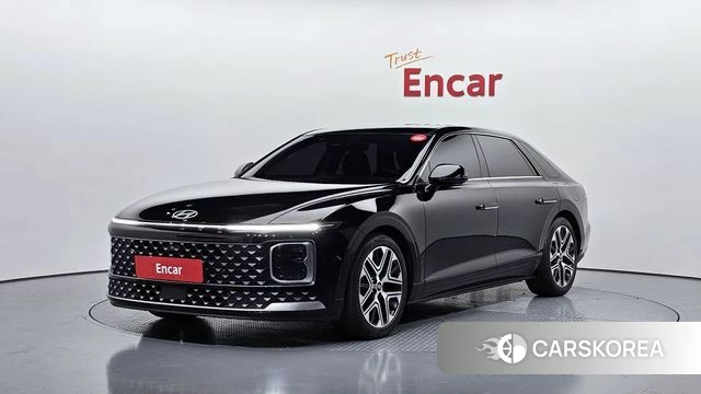 Hyundai Grandeur Hybrid (GN7) 2023 Черный из Кореи