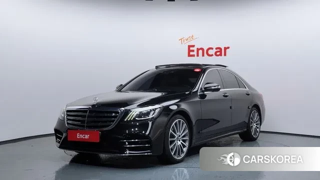 Mercedes-Benz S-Class W222 2018 Черный из Кореи