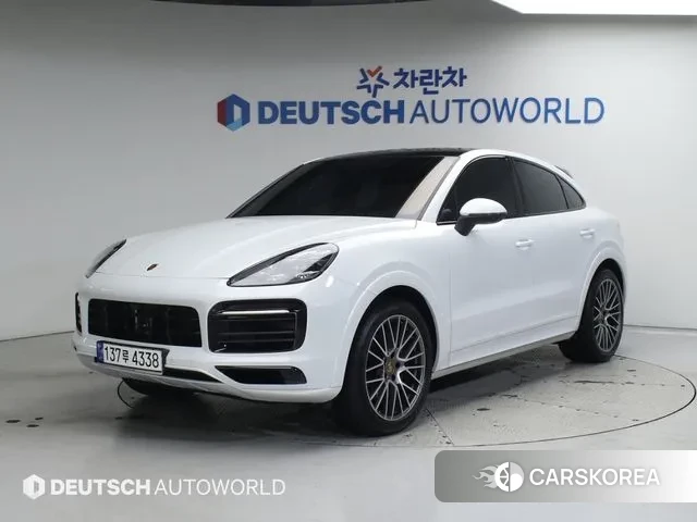 Porsche Cayenne (PO536) 2023 Белый из Кореи