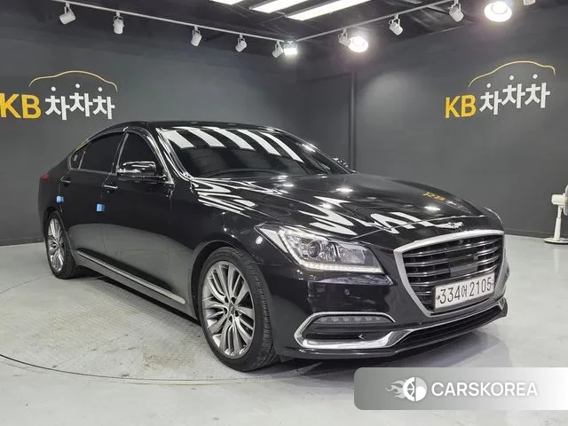 Genesis G80 2018 Черный из Кореи